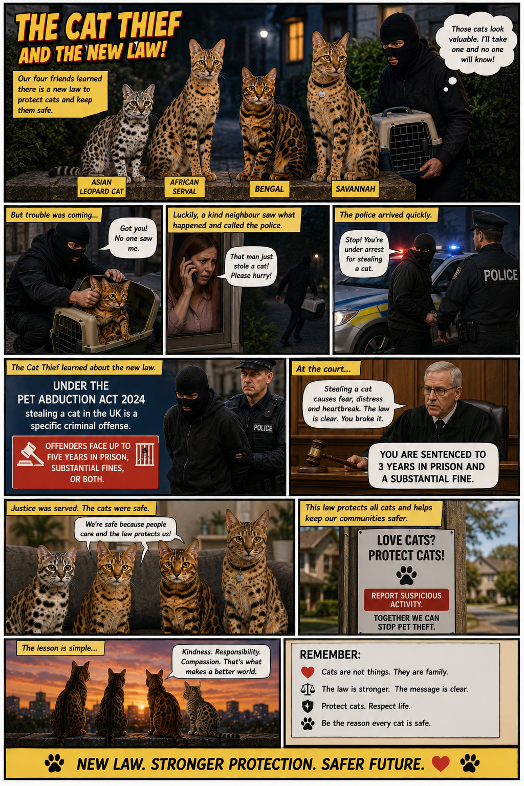 The Cat Thief and the New Law