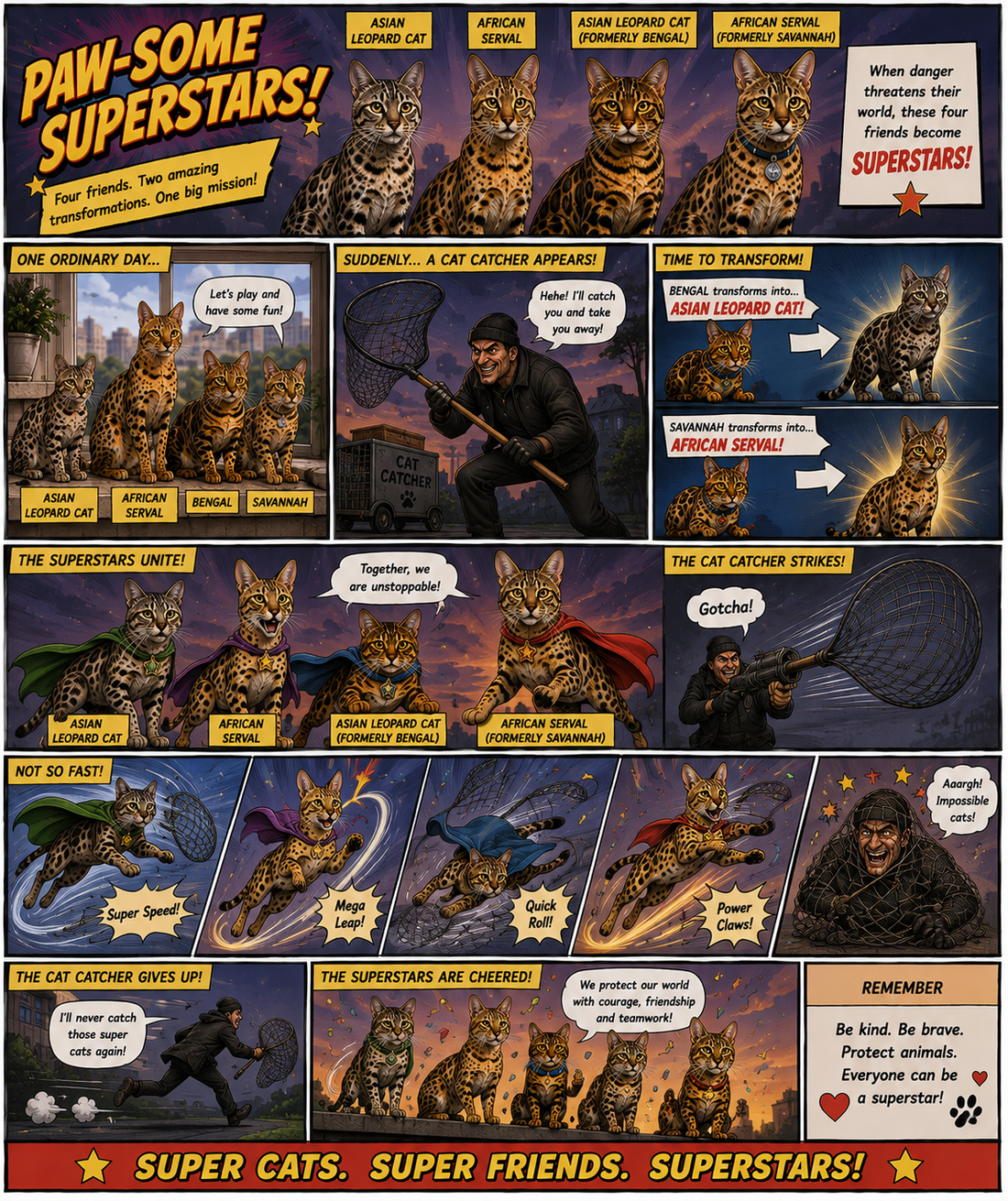Paw-some Superstars!