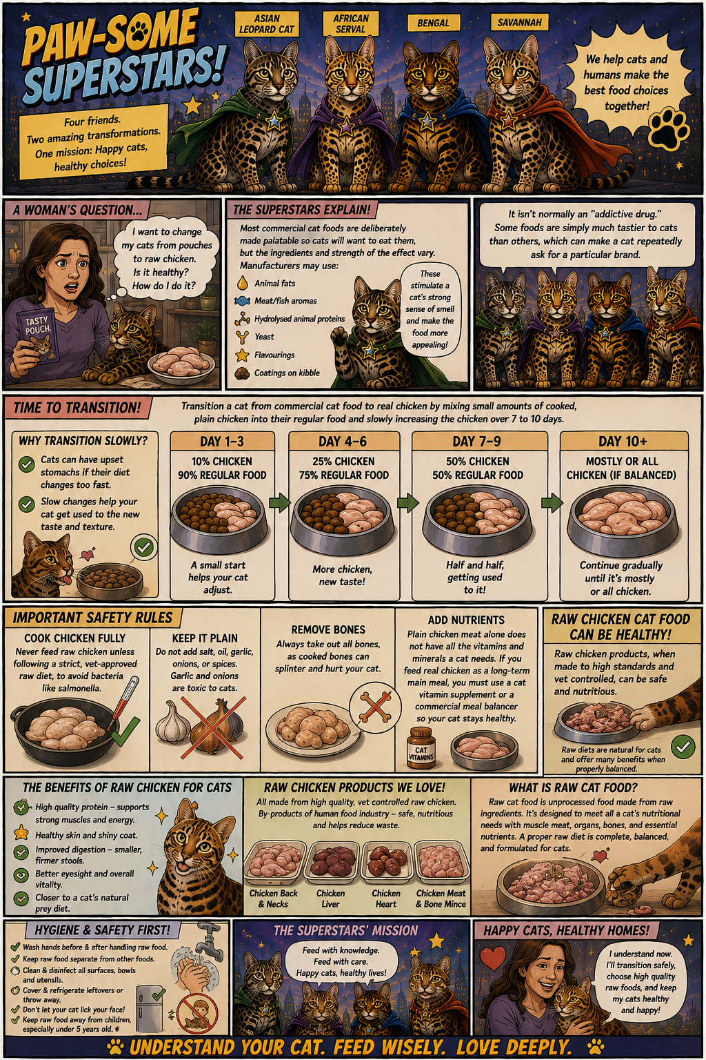 Changing from Pouches to Raw Food